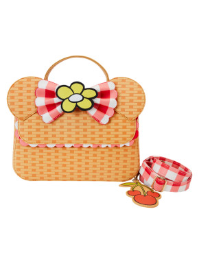 Bandolera Minnie Mouse cesta picnic Disney Loungefly