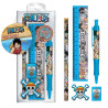 Conjunto de artigos de papelaria One Piece Whole Cake Island
