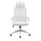 Chaise de jeu ergonomique Mars Gaming MGC Blanc