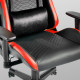 Chaise de jeu en cuir Mars Gaming MGC-PRO Rouge