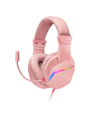 Auriculares Gaming Rainbow Mars Gaming rosa