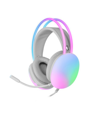 Auriculares 360° Mars Gaming MH-GLOW Flow Rosa