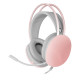 Auriculares 360° Mars Gaming MH-GLOW Flow Rosa