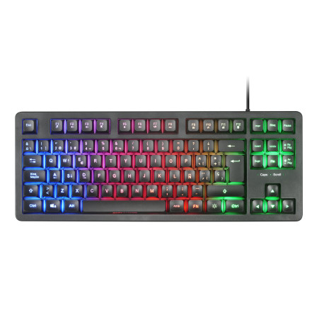 Teclado TKL H-Mech FRGB Mars Gaming MK023 Negro