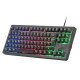 Teclado TKL H-Mech FRGB Mars Gaming MK023 Negro