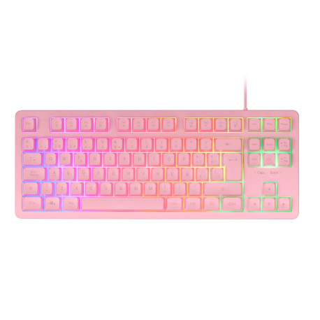 Clavier TKL H-Mech FRGB Mars Gaming MK023 Rose