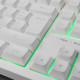 Teclado TKL H-Mech FRGB Mars Gaming MK023 Blanco