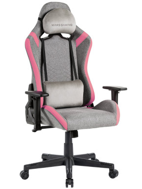 Silla Gaming Transpirable Mars Gaming MGC-PRO Rosa