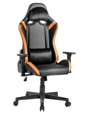 Silla Gaming Cuero Mars Gaming MGC-PRO Naranja