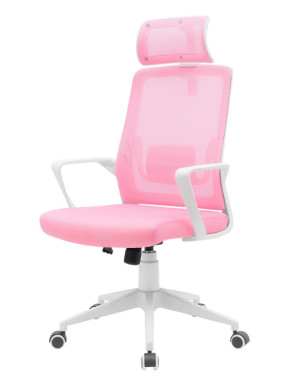 Chaise de jeu ergonomique Mars Gaming ERGOLITE Rose