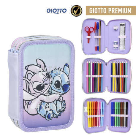 Estojo Giotto Stitch com acessórios
