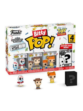 Toy Story Pack de 4 Figuras Bitty POP! Vinyl Forky 2,5 cm