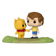 Disney Winnie Pooh Figura POP! Moment Vinyl Winnie the Pooh- CR w/ Pooh 9 cm