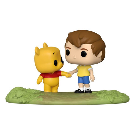 Disney Winnie Pooh Figura POP! Moment Vinyl Winnie the Pooh- CR w/ Pooh 9 cm