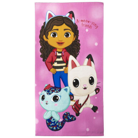 TOWEL POLYESTER GABBY´S DOLLHOUSE