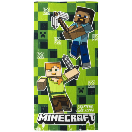 TOWEL POLYESTER MINECRAFT