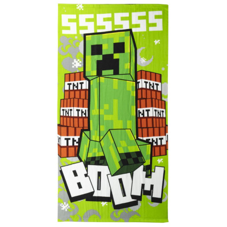 TOWEL POLYESTER MINECRAFT