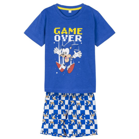 PIJAMA CORTO SINGLE JERSEY SONIC