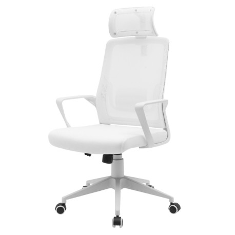 Chaise de jeu ergonomique Mars Gaming MGC Blanc