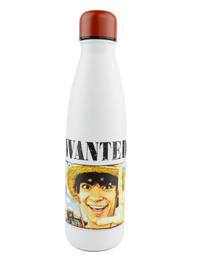 Botella Metálica Cartel Se busca Luffy (Live Action) 500 ml