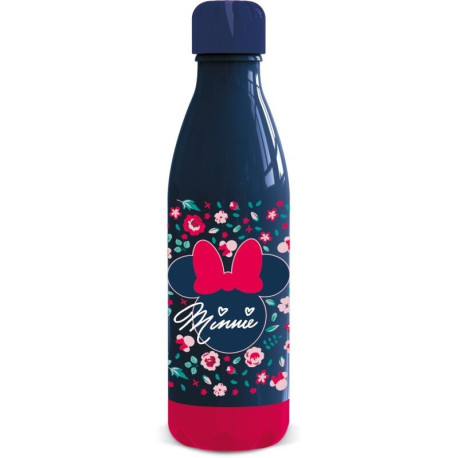 Botella de plástico Minnie Mouse Flores 660 ml