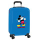 Maleta de cabina Mickey Mouse Only One azul 34,5 x 20 x 55 cm