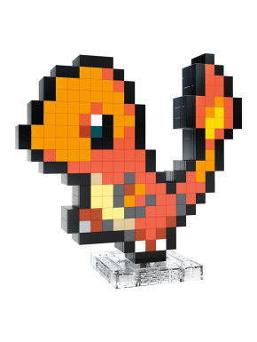 Charmander Pixel Art Pokémon Kit de construction Charmander