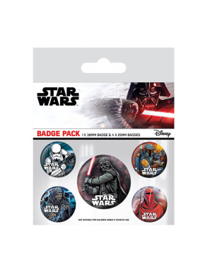 PYR - Set de chapas Star Wars Lado Oscuro