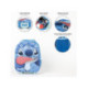 Mochila trolley 3D Stitch para crianças, Disney