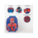 MOCHILA INFANTIL TROLLEY 3D SPIDERMAN