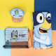 Conjunto de toalha saquito Bluey para crianças