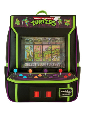 Tortugas Ninja by Loungefly Mochila 40th Anniversary Vintage Arcade