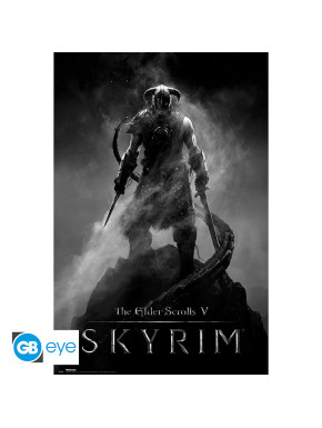 SKYRIM - Poster Maxi 91.5x61 - Dragonborn