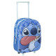 MOCHILA INFANTIL TROLLEY 3D STITCH