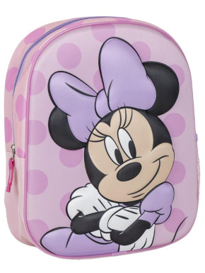 MOCHILA INFANTIL 3D MINNIE