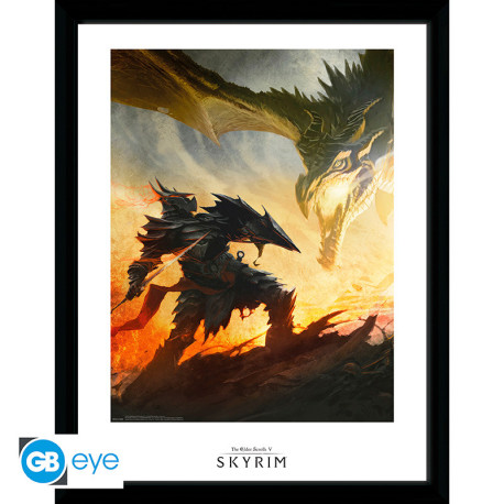SKYRIM - Framed print "Daedric Armor" (30x40) x2