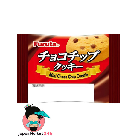 Mini galletas con chispas de chocolate Furuta 6,7g