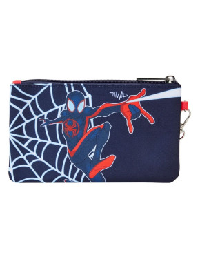 Marvel by Loungefly Monedero Spider-Verse Miles Morales AOP Wristlet