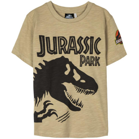 SINGLE JERSEY JURASSIC PARK SHORT T-SHIRT