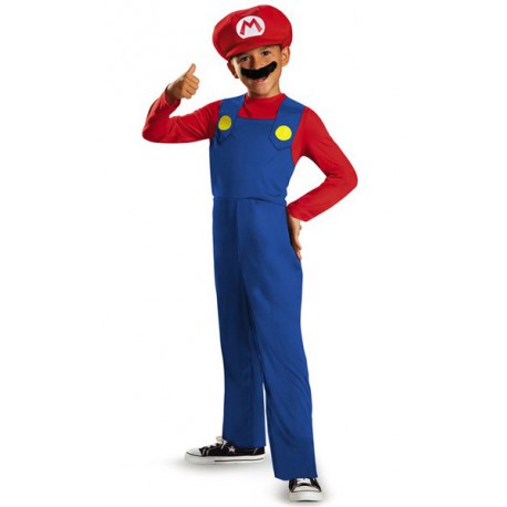 Disguise child Super Mario Mario bros.