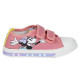 ZAPATILLA LONETA SUELA PVC CON LUCES ALGODÓN MINNIE