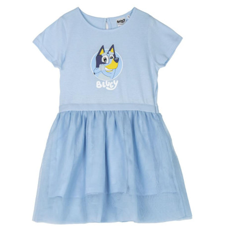 ROBE EN JERSEY SIMPLE FANTASIA BLUEY