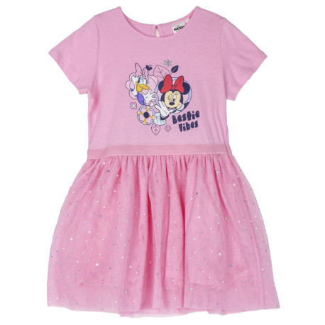 VESTIDO SINGLE JERSEY FANTASIA MINNIE