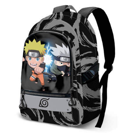 Mochila Naruto Gris