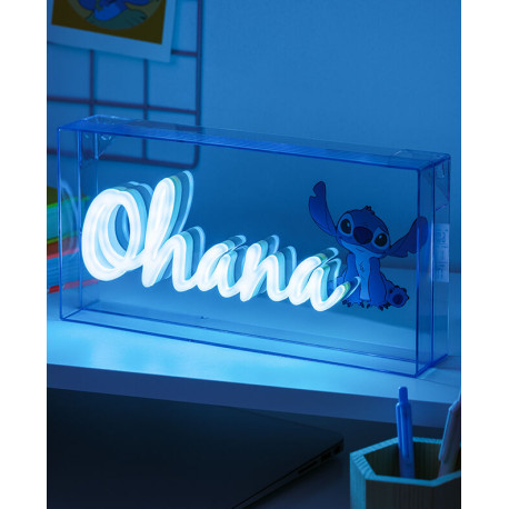 Lámpara LED estilo neón Ohana 15 x 30 cm