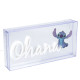 Lampe LED Ohana style néon 15 x 30 cm