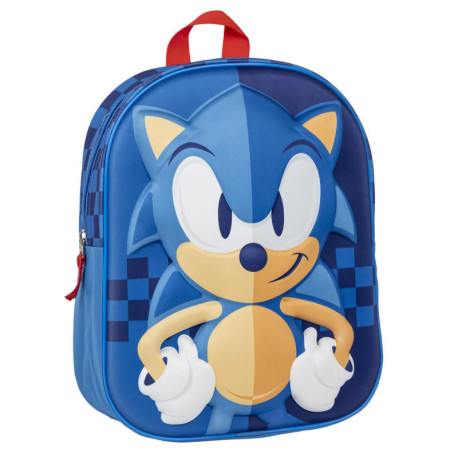 Sac à dos 3D Sonic pour enfants