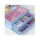 Conjunto de papelaria para colorir Bluey