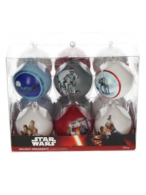Ensemble de 12 boules de Noël Star Wars