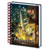 Cahier A5 Attack On Titan
